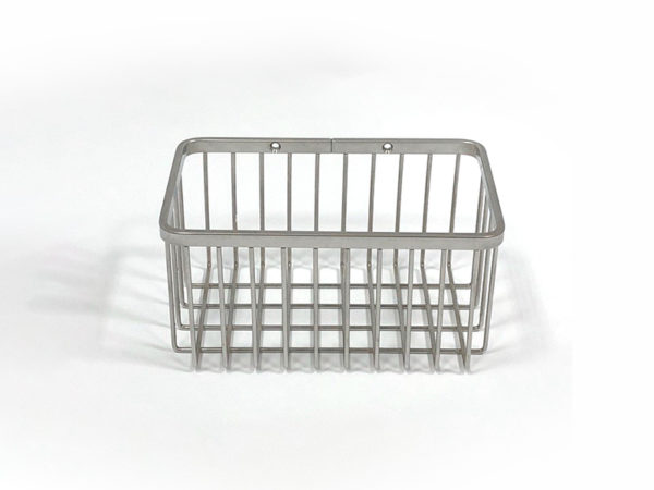 Stainless Steel Wall Mount Rectangular Wire Shower Basket | Bathware Pro | Taiwan