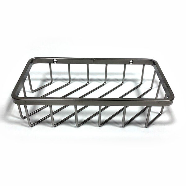 Stainless Steel Wall Mount Rectangular Shower Basket | Bathware Pro | Taiwan