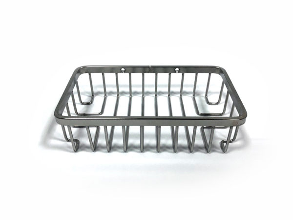 Stainless Steel Wall Mount Rectangular Shower Basket | Bathware Pro | Taiwan